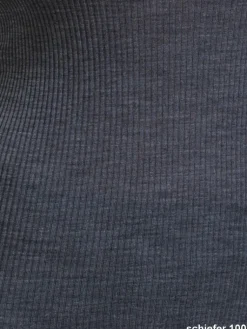 Wolle-Seide Tops|Tops Mit Spitze^Artimaglia Merinowolle-Seide Stehkragen TOP mit Spitze von