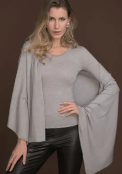 Lounge-Wear|Tücher^Artimaglia Merinowolle-Seide STOLA Schultertuch von