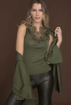 Lounge-Wear|Tücher^Artimaglia Merinowolle-Seide STOLA Schultertuch von