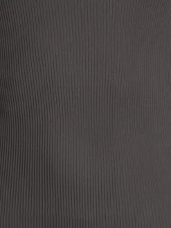 Wolle-Seide Shirts|Mit Rollkragen^Oscalito Merinowolle-Seide TURTLENECK SHIRT gerippt uni von