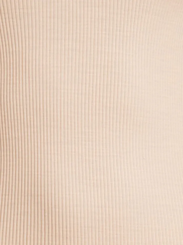 Wolle-Seide Tops|Tops Mit Spitze^Oscalito Merinowolle-Seide Unterhemd gerippt mit Calais Spitze Basic von