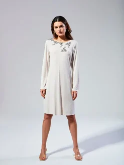 Edle Nachthemden^Fu00fcrstenberg Modal Langarm Nachtkleid VERA edel von Fürstenberg