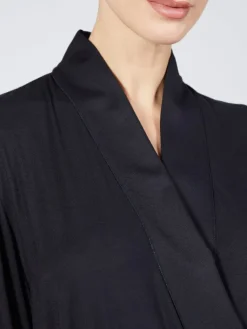 Exquisite Morgenmäntel|Morgenmantel Lang^Verdiani Modal Morgenmantel BASIC lang oder kurz von