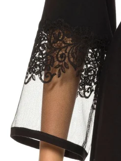 Exquisite Morgenmäntel|Morgenmantel Lang^Ritratti Modal Morgenmantel RITA von schwarz