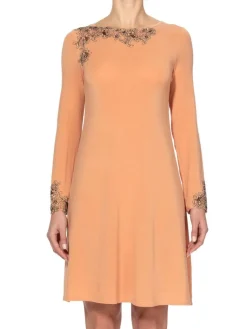 Edle Nachthemden^Ritratti Modal Nachtkleid LOVELY von mandarine apricot