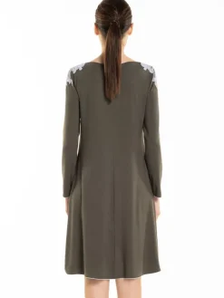 Edle Nachthemden^Verdiani Modal Nachtshirt MIRABELLA oliv von olivgrün