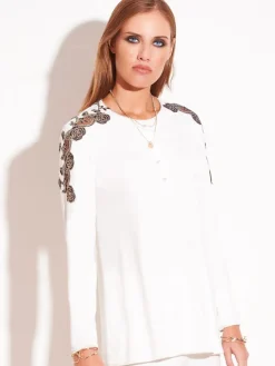 Feine Pyjamas^Chiara Fiorini Modal Pyjama CREMA wollweiß von creme