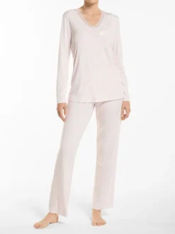 Edle Nachthemden^Verdiani Modal Pyjama ZITA von zartrosa