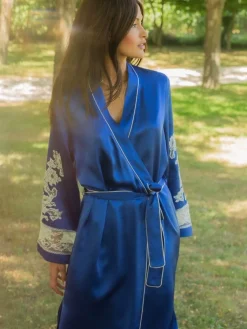 Morgenmantel Lang|Morgenmantel Mit Spitze^Marjolaine Morgenmantel lang MARJOLIE No. 6 von