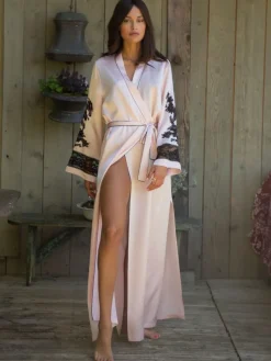 Morgenmantel Lang|Morgenmantel Mit Spitze^Marjolaine Morgenmantel lang MARJOLIE No. 6 von