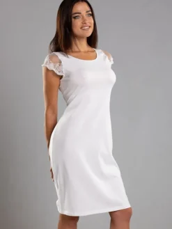 Alle Negligés|Unterkleider Mit Spitze^Cotton Club Nachtkleid Baumwolle TENUE Cotone Candy von