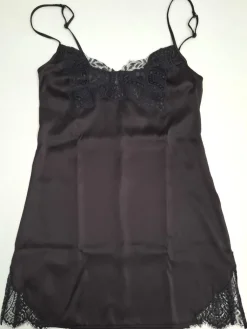 Alle Negligés|Unterkleider Mit Seide^Cotton Club Negligé HUILEN von mit Seide und Spitze elfenbein-weiß oder schwarz