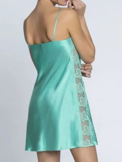 Alle Negligés|Seidenneglige^Lise Charmel Negligé PRINCESSE IRIS mit Seide von aqua