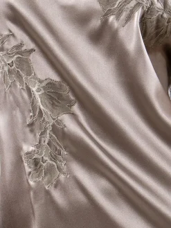 Seidennachthemd|Alle Negligés^Cotton Club Negligé SPLENDIDA mit Seide Seta Superior