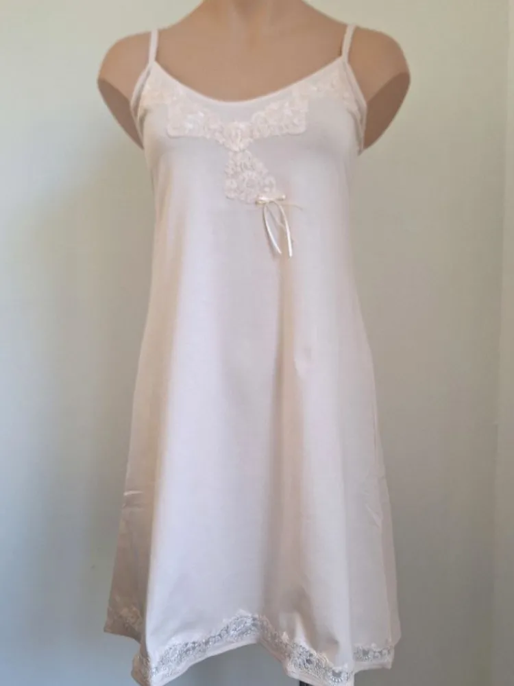 Alle Negligés|Unterkleider Mit Spitze^Cotton Club Neglige Baumwolle VELLUTATO Cotone Candy von