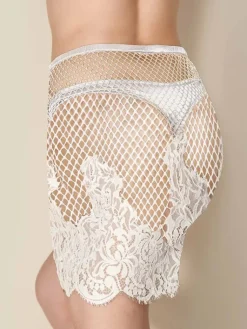 Unterröcke^Escora Netz-Rock VALENTINA von schwarz oder weiss