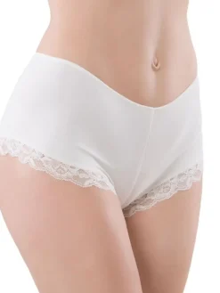 Alle Slips^Cotton Club Panty Microfaser Spitze XENIA von Rubino