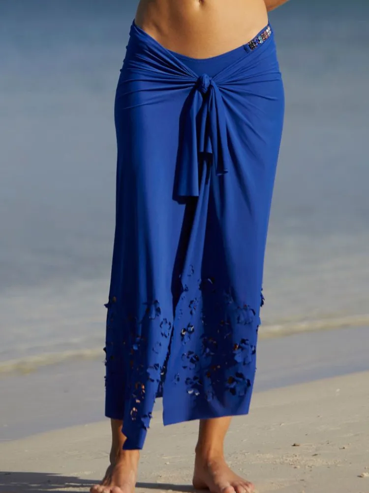 Kaftan, Tunika & Pareo^Pain de Sucre Pareo AKIA 16 Lasercut von