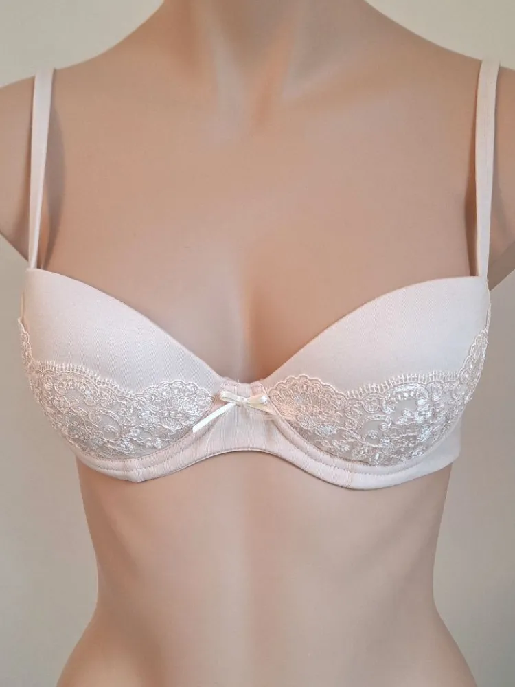 Alle Bhs^Cotton Club Push-Up BH mit Baumwolle CANDIDO Cotone Candy von