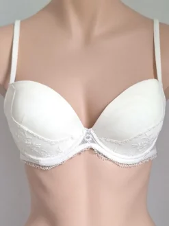 Alle Bhs^Cotton Club Push-Up BH Tüllspitze AGLET Oro Baroque schwarzoder champagner creme-weiß