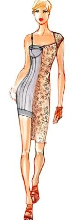 Shaping Unterkleider|Kurze Unterkleider^Triumph Retro Sensation BODYDRESS von figurformend silbergrau schwarz oder Grey (silber)