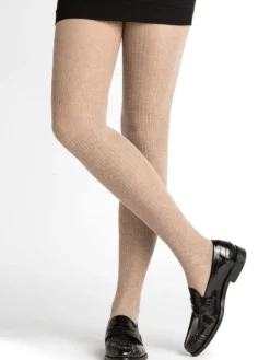 Strumpfhosen^Bleuforu00eat Ripp-Strumpfhose mit Kaschmir von Bleuforêt