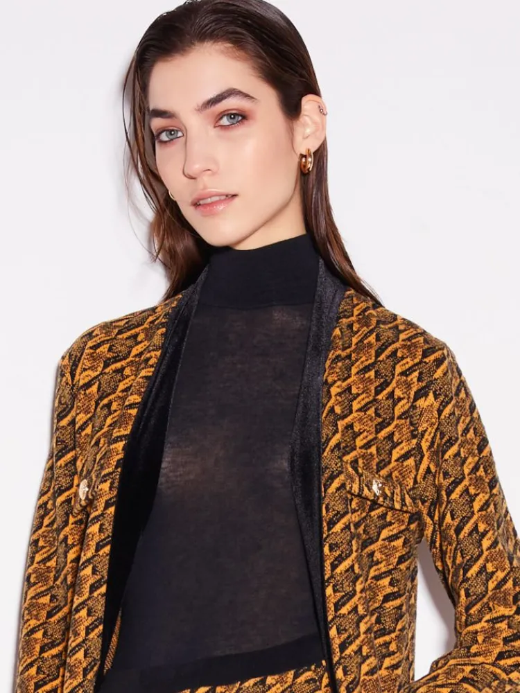 Lounge-Wear^Chiara Fiorini Rollkragenshirt VISCOSE MIX von mit Kaschmir