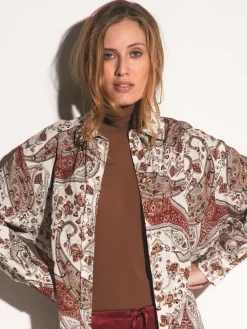 Lounge-Wear^Chiara Fiorini Rollkragenshirt VISCOSE MIX von mit Kaschmir