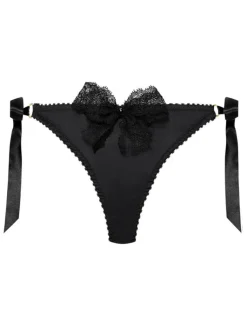 Sexy Kleinigkeiten|Alle Slips^Cadolle Satin Culotte GEISHA uni mit Schleifen von