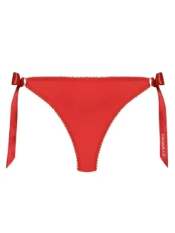 Sexy Kleinigkeiten|Alle Slips^Cadolle Satin Culotte GEISHA uni mit Schleifen von