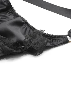 Sexy Kleinigkeiten|Alle Slips^Cadolle Satin Culotte GEISHA uni mit Schleifen von