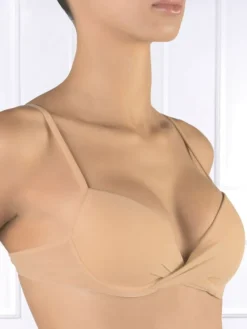 Alle Bhs^Cotton Club Schalen-BH DILETTA Microtüll von Rubino