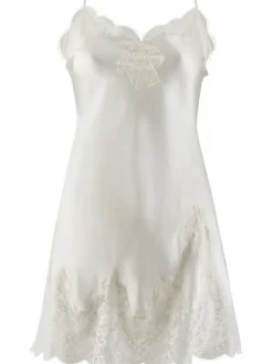 Alle Negligés^Aubade Seide Baby-Doll SOIE D´AMOUR mit Spitze