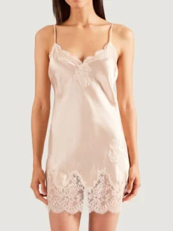 Alle Negligés^Aubade Seide Baby-Doll SOIE D´AMOUR mit Spitze