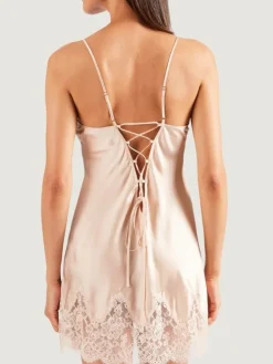 Alle Negligés^Aubade Seide Baby-Doll SOIE D´AMOUR mit Spitze