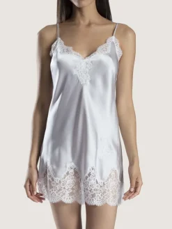 Alle Negligés^Aubade Seide Baby-Doll SOIE D´AMOUR mit Spitze
