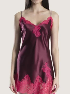 Alle Negligés^Aubade Seide Baby-Doll SOIE D´AMOUR mit Spitze