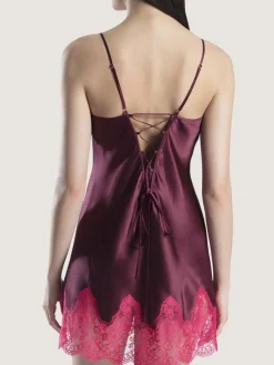 Alle Negligés^Aubade Seide Baby-Doll SOIE D´AMOUR mit Spitze