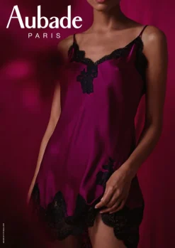 Alle Negligés^Aubade Seide Baby-Doll SOIE D´AMOUR mit Spitze