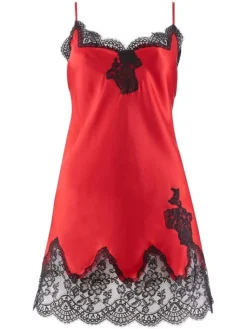 Alle Negligés^Aubade Seide Baby-Doll SOIE D´AMOUR mit Spitze