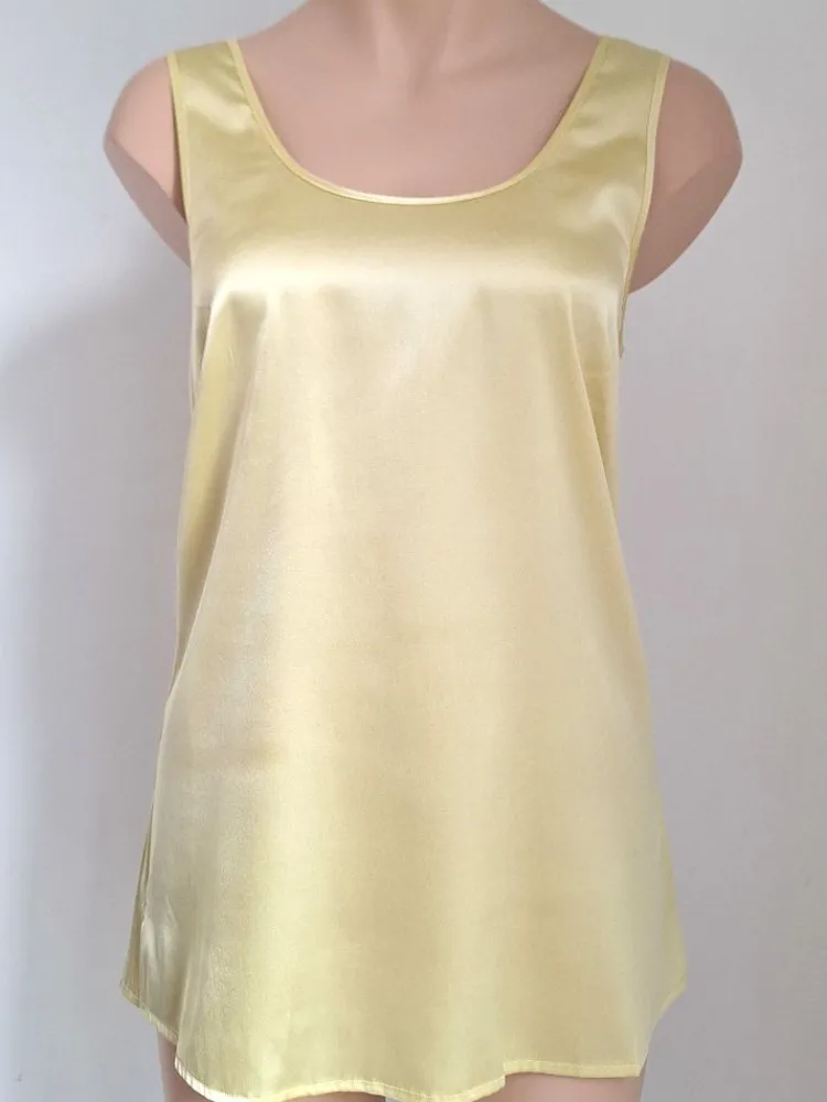 Camisole (Breite Träger)|Alle Lingerie Tops^Gattina Seide Camisole Top SEDUZIONE DI SETA Satin von