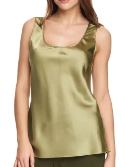 Camisole (Breite Träger)|Alle Lingerie Tops^Gattina Seide Camisole Top SEDUZIONE DI SETA elegant von