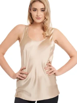 Camisole (Breite Träger)|Alle Lingerie Tops^Gattina Seide Camisole Top SEDUZIONE DI SETA uni von