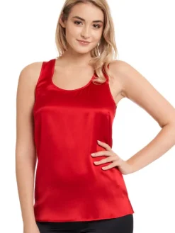 Camisole (Breite Träger)|Alle Lingerie Tops^Gattina Seide Camisole Top SEDUZIONE DI SETA einfarbig