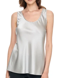 Camisole (Breite Träger)|Alle Lingerie Tops^Gattina Seide Camisole Top SEDUZIONE DI SETA einfarbig