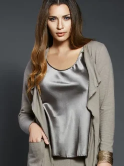 Camisole (Breite Träger)|Alle Lingerie Tops^Gattina Seide Camisole Top SEDUZIONE DI SETA von