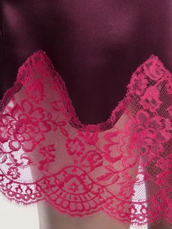 Morgenmantel Mit Seide^Aubade Seide Kimono SOIE D´AMOUR exquisit