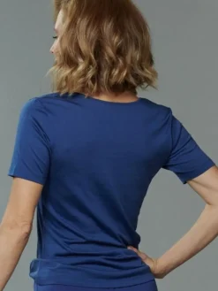 T-Shirt|Shirts Mit Seide^Kokon Zwo Seide mit Bio-Baumwolle kbA T-Shirt viele Farben von