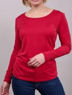 Shirts Mit Seide|Langarm^Kokon Zwo Seide mit Bio-Baumwolle kbA LANGARM SHIRT Basic