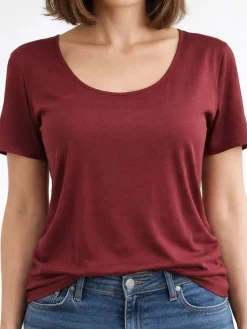 T-Shirt|Shirts Mit Seide^Kokon Zwo Seide mit Bio-Baumwolle kbA T-Shirt viele Farben